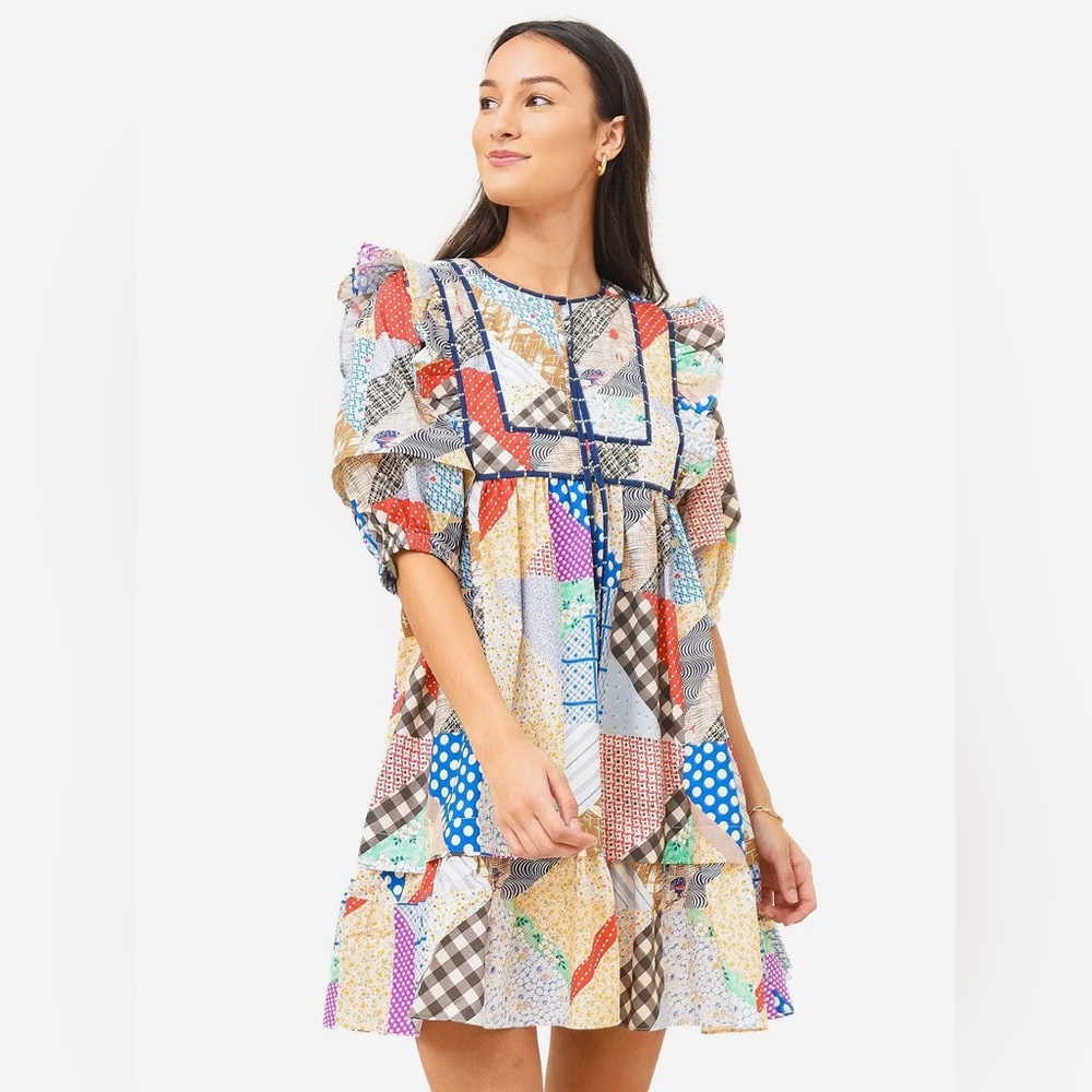 Hunter Bell Patchwork Britton Dress